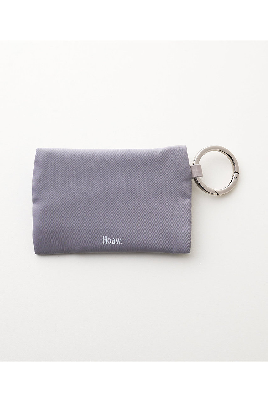 Whim Gazette(ウィム ガゼット)｜Nylon pouch/グレー の通販｜ELLESHOP