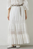 コットンギャザーマキシスカート