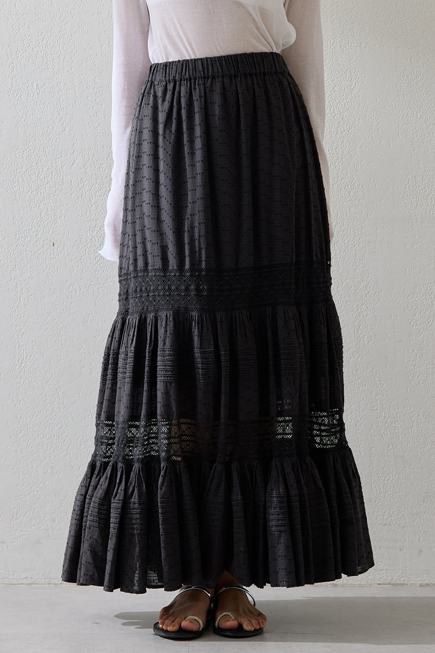 コットンギャザーマキシスカート