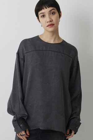 ウィム ガゼット/Whim Gazetteの【予約販売】ピグメントクルーブラウス