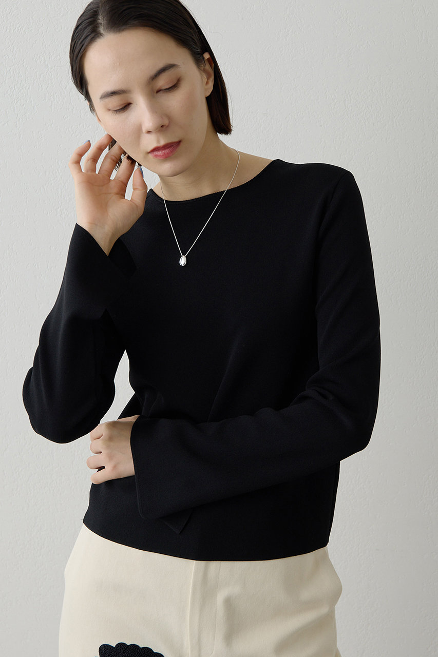 ウィム ガゼット/Whim Gazetteの【予約販売】2wayスムースプルオーバー(ブラック/WGZ1061205A0001)