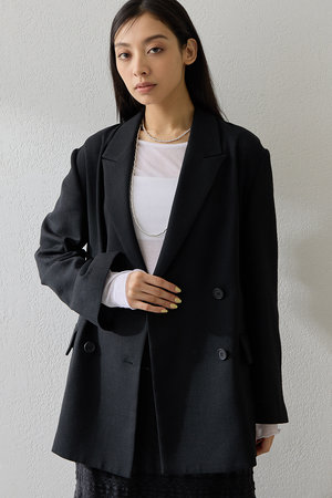 ウィム ガゼット/Whim Gazetteの【予約販売】リネンライクダブルテーラードジャケット(110800/110801)