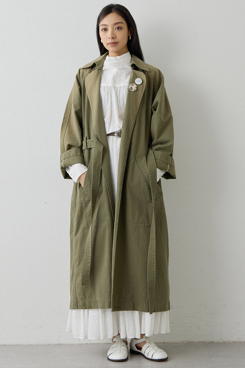 ウィム ガゼット/Whim Gazetteの【予約販売】ミリタリーコート(カーキ/WGZ1061208A0001)