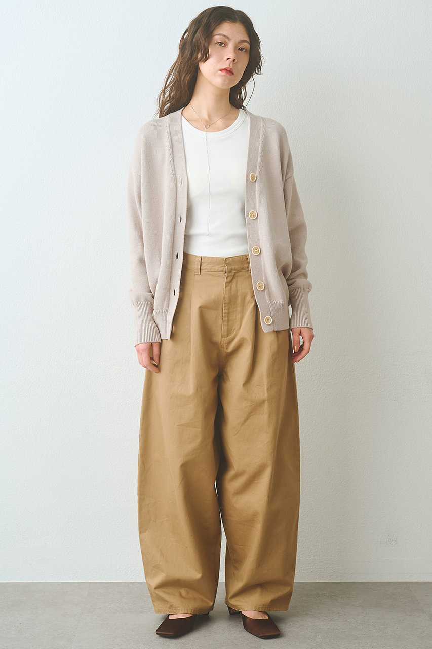 Whim Gazette(ウィム ガゼット)｜【予約販売】タックチノパンツ