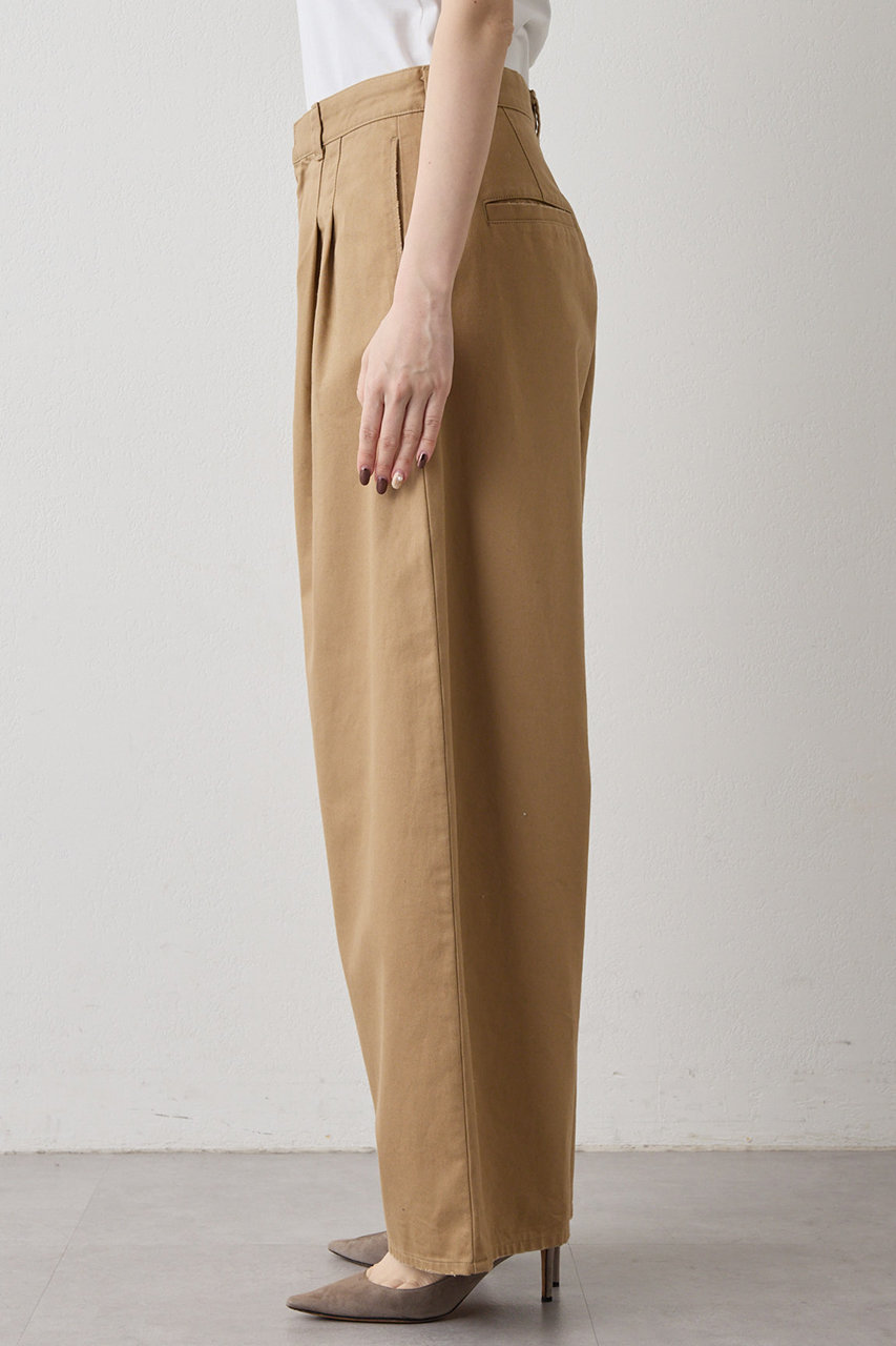 Whim Gazette(ウィム ガゼット)｜【予約販売】タックチノパンツ