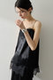 【予約販売】サテンレースキャミソール ウィム ガゼット/Whim Gazette