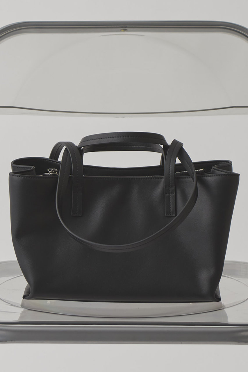 ウィム ガゼット/Whim Gazetteの【Hoaw.】WIDE HANDBAG S(ブラック/WGH1061212A0003)