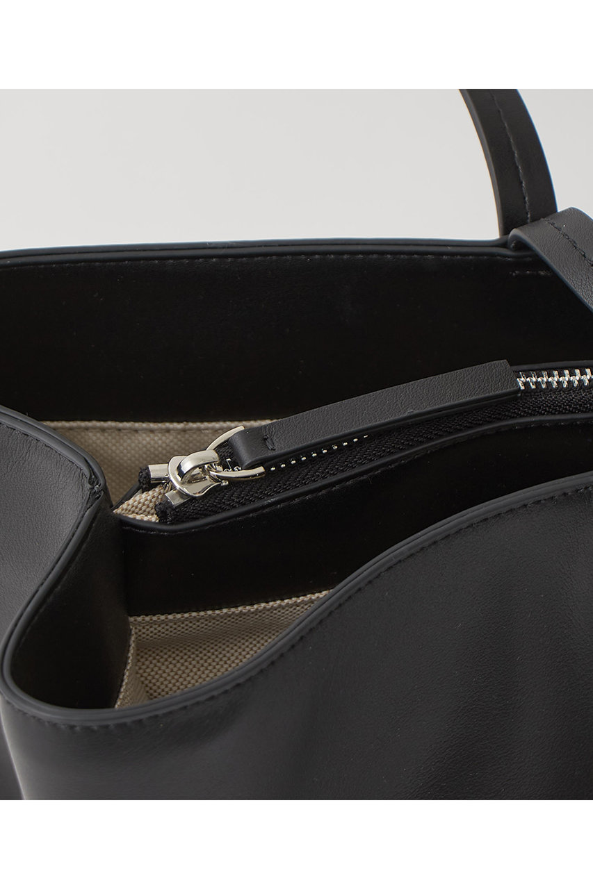 Whim Gazette(ウィム ガゼット)｜【Hoaw.】WIDE HANDBAG L/ブラック の