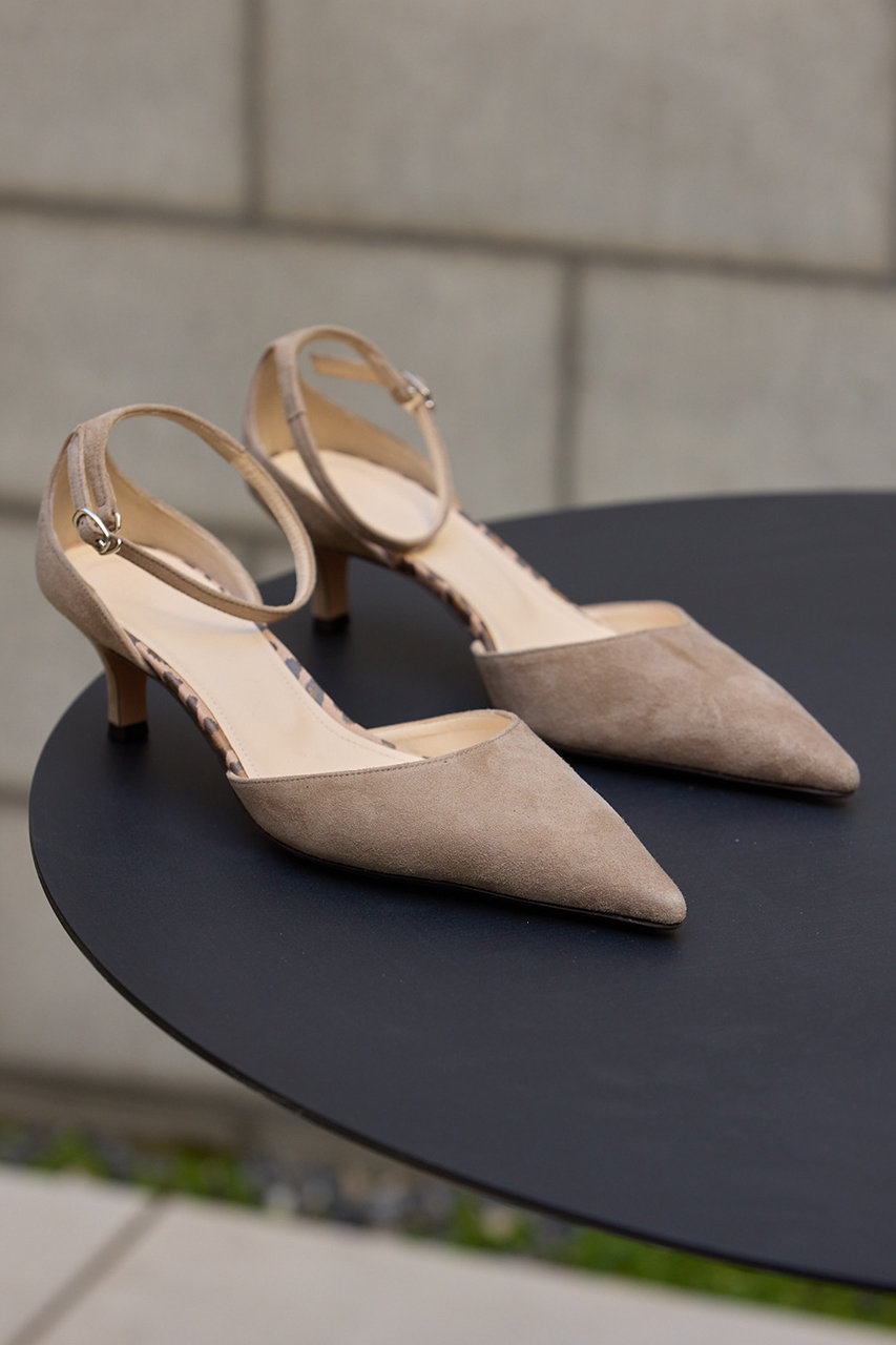 ウィム ガゼット/Whim Gazetteの【予約販売】【Hoaw.】スエードポインテッドパンプス(トープ/WGH1061213A0002)