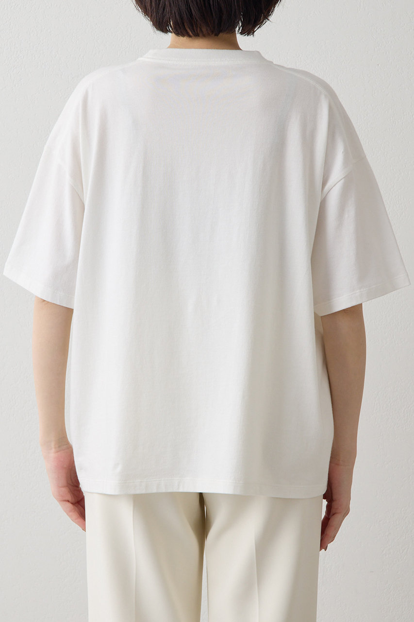 Whim Gazette(ウィム ガゼット)｜KIDDINGロゴTシャツ/オフホワイト の