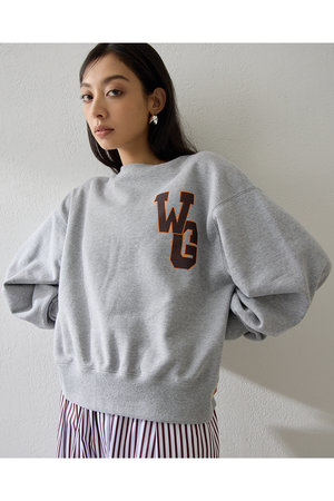 ウィム ガゼット/Whim Gazetteの【予約販売】ワンポイントロゴ裏毛(110100/110105)