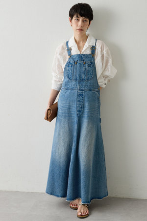 ウィム ガゼット/Whim Gazetteの【予約販売】オーバーオールスカート(110500/110503)