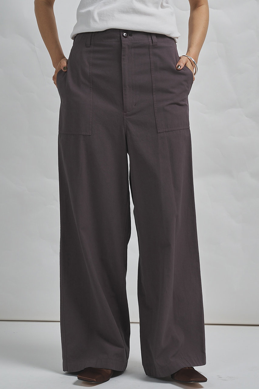 ウィム ガゼット/Whim Gazetteの【予約販売】【GEMINI】製品染めパンツ(ブラウン/WGG1061102A0001)