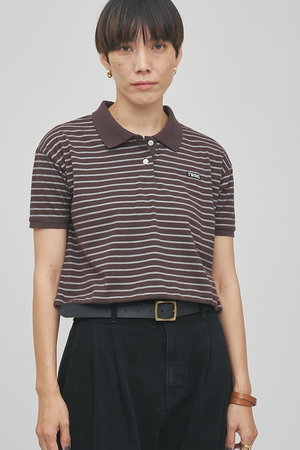 ウィム ガゼット/Whim Gazetteの【予約販売】【GEMINI】ボーダーポロカットソー(110100/110102)