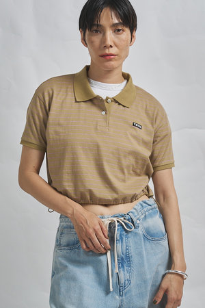 ウィム ガゼット/Whim Gazetteの【予約販売】【GEMINI】ボーダーポロカットソー(110100/110102)