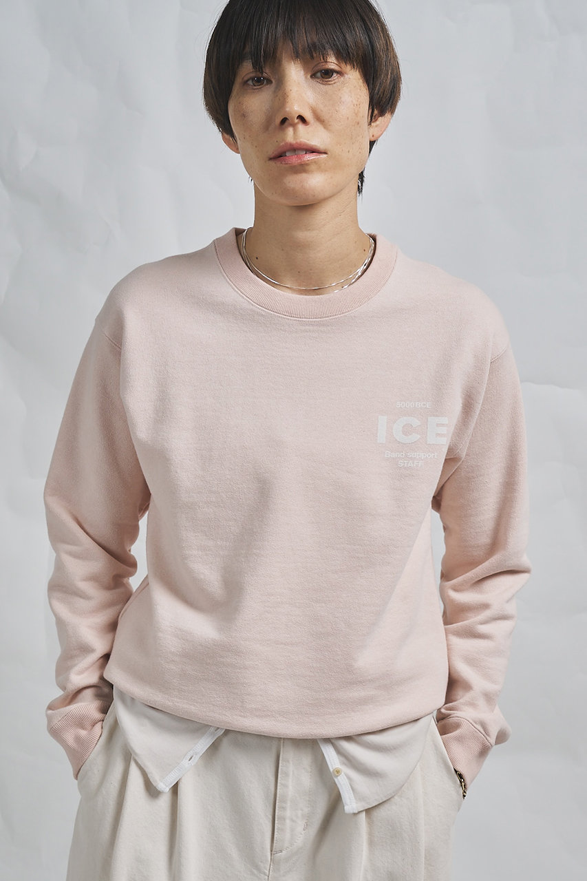 ウィム ガゼット/Whim Gazetteの【予約販売】【GEMINI】チームスウェットプルオーバー(ベビーピンク/WGG1061106A0003)