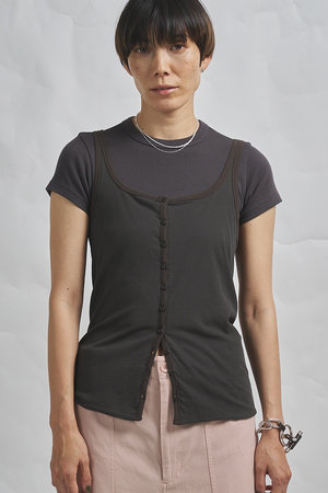 ウィム ガゼット/Whim Gazetteの【予約販売】【GEMINI】マルチwayノースリーブカットソー(110100/110101)