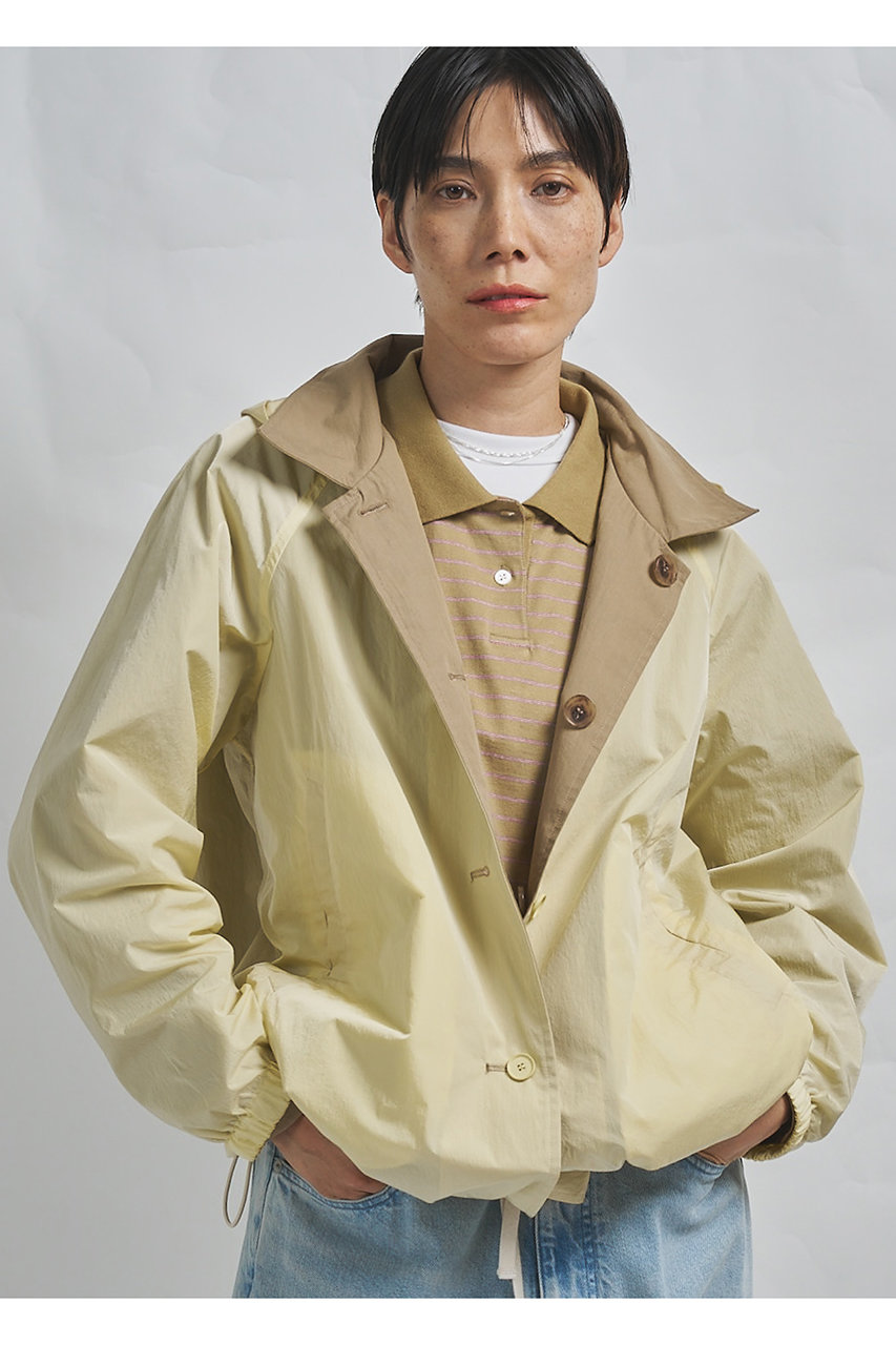 ウィム ガゼット/Whim Gazetteの【予約販売】【GEMINI】フードリバーシブルコート(カーキ/WGG1061108A0001)