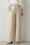 【予約販売】【THE PAUSE】ロープベルトパンツ ウィム ガゼット/Whim Gazette ベージュ