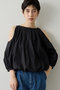 【予約販売】【THE PAUSE】オープンショルダーブラウス ウィム ガゼット/Whim Gazette