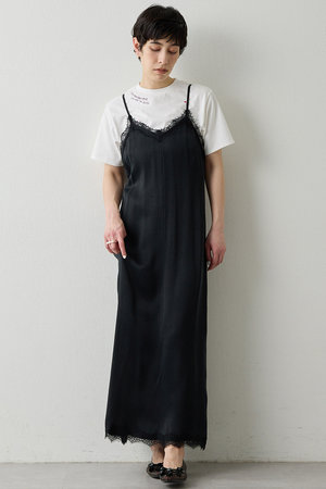 ウィム ガゼット/Whim Gazetteの【予約販売】【THE PAUSE】レーストリムキャミワンピース(110500/110503)