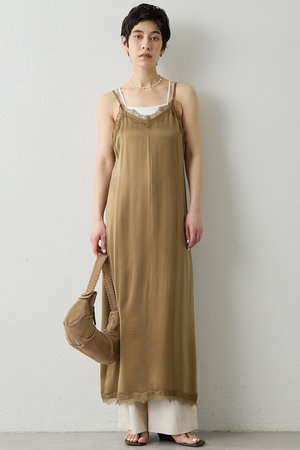 ウィム ガゼット/Whim Gazetteの【予約販売】【THE PAUSE】レーストリムキャミワンピース(110500/110503)