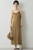 【THE PAUSE】レーストリムキャミワンピース
