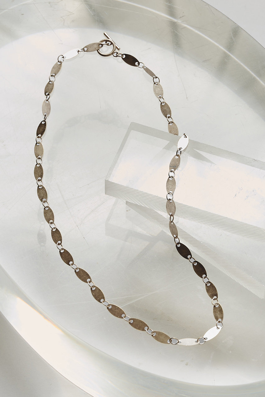 【THE PAUSE】オーバルチェーンネックレス