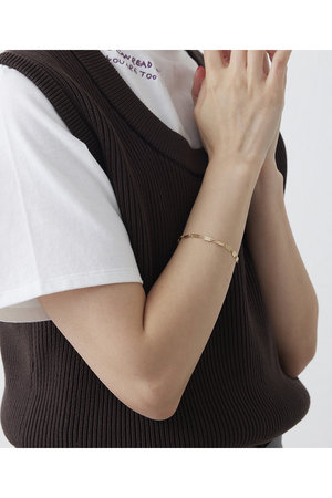 ウィム ガゼット/Whim Gazetteの【予約販売】【THE PAUSE】オーバルチェーンブレスレット(150300/150302)