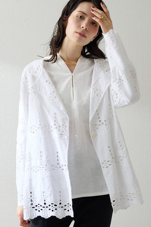 ウィム ガゼット/Whim Gazetteの【予約販売】レースジャケット(110800/110801)