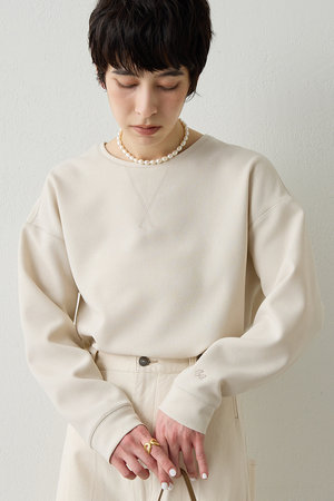 ウィム ガゼット/Whim Gazetteの【予約販売】刺繍Vガゼットプルオーバー(110100/110103)