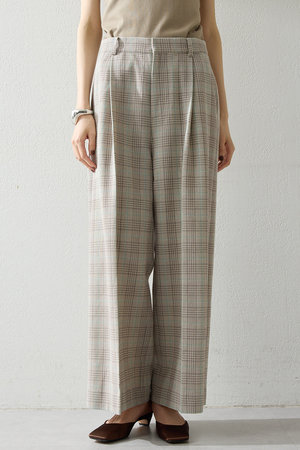 ウィム ガゼット/Whim Gazetteの【予約販売】コットンチェックパンツ(110600/110601)