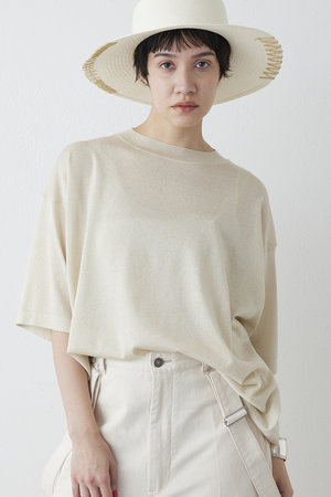 ウィム ガゼット/Whim Gazetteの【予約販売】ラメニットTEE(110100/110102)