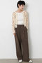 【予約販売】【THE PAUSE】タックパンツ ウィム ガゼット/Whim Gazette