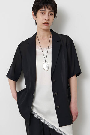 ウィム ガゼット/Whim Gazetteの【予約販売】【THE PAUSE】シアーハーフスリーブジャケット(110800/110801)