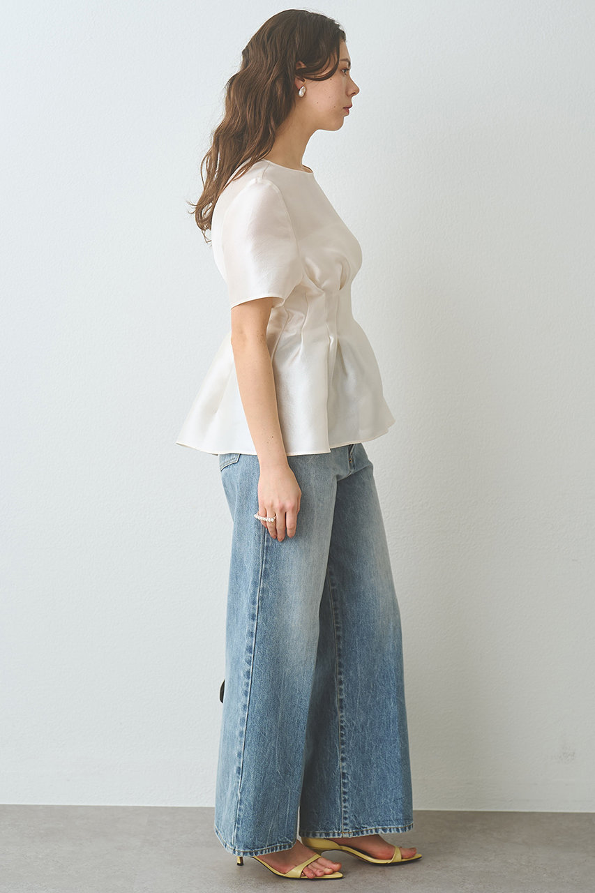 専用ですウィムガゼット　ブラウス 製品染めボウブラウス | Whim Gazette(ウィム ガゼット)レディース