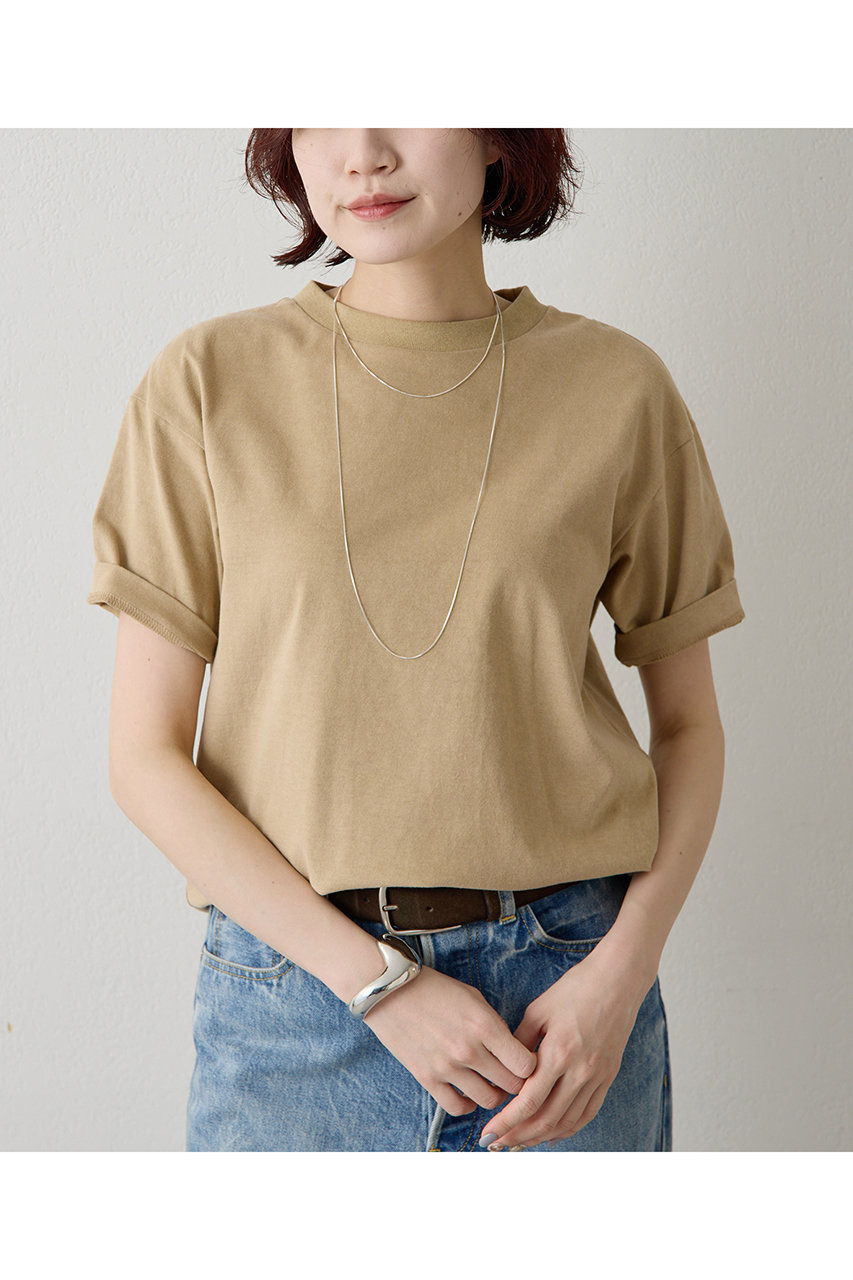 ウィム ガゼット/Whim Gazetteの【予約販売】ヴィンテージ天竺Tシャツ(ベージュ/WGZ1061406A0007)