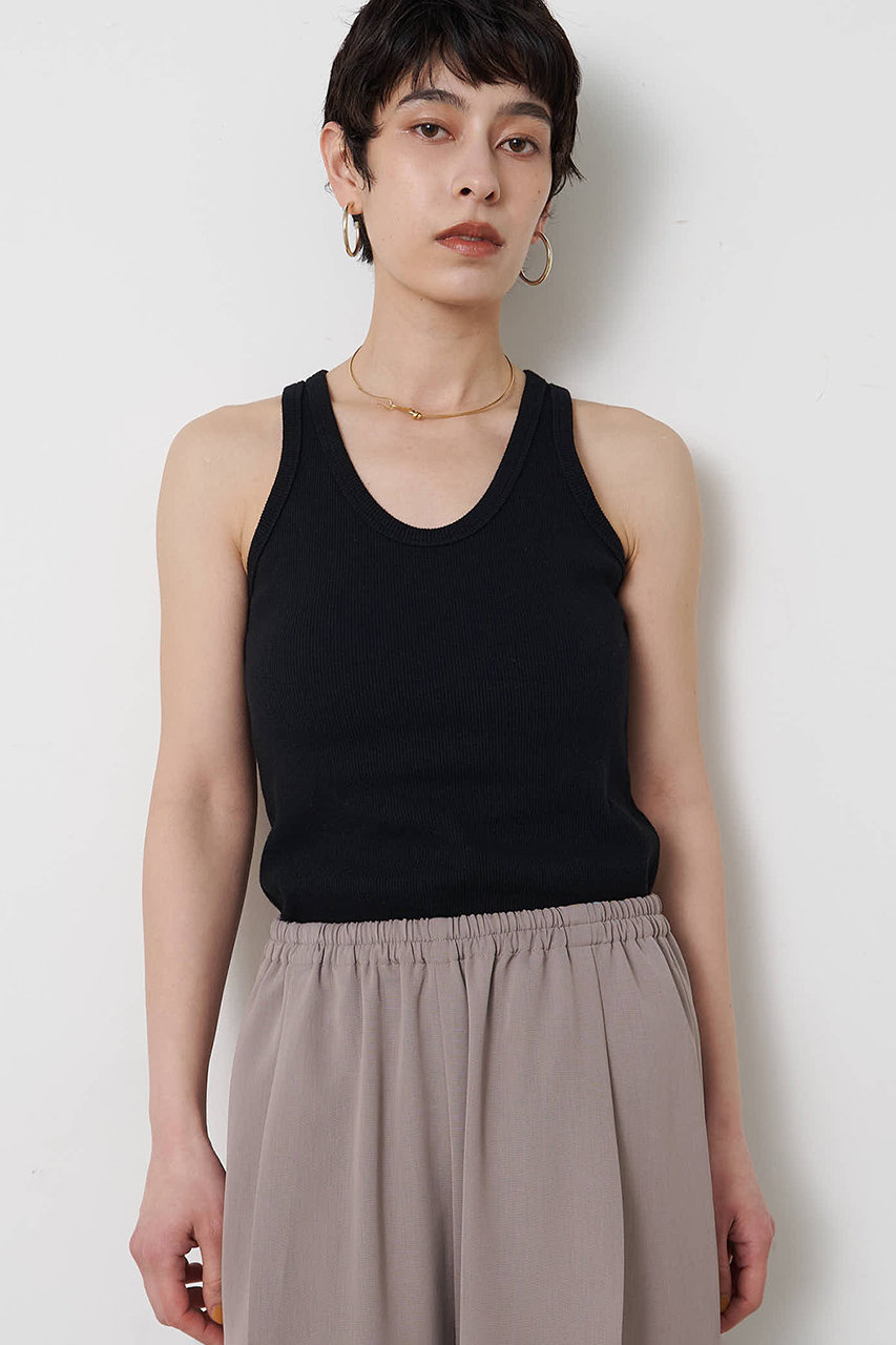 ウィム ガゼット/Whim Gazetteの【予約販売】ヴィンテージテレコタンク(ブラック/WGZ1061406A0002)