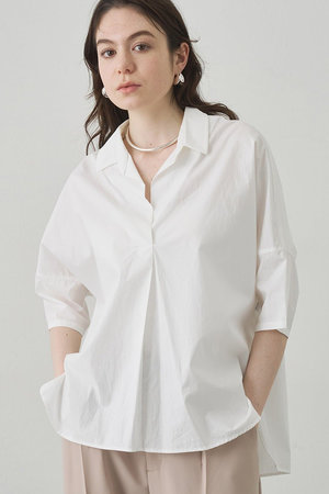 ウィム ガゼット/Whim Gazetteの【予約販売】【Drawing Numbers】スキッパーシャツ(110400/110402)