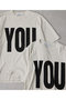 【予約販売】【KATHARINE HAMNETT】別注YOU Tシャツ ウィム ガゼット/Whim Gazette