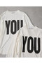 【予約販売】【KATHARINE HAMNETT】別注YOU ロングスリーブTシャツ ウィム ガゼット/Whim Gazette