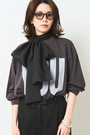 ウィム ガゼット/Whim Gazetteの【予約販売】【KATHARINE HAMNETT】別注YOU ロングスリーブTシャツ
