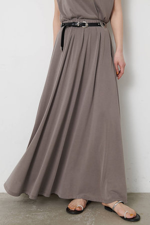 ウィム ガゼット/Whim Gazetteの【予約販売】フィブリル天竺ギャザースカート(110700/110703)