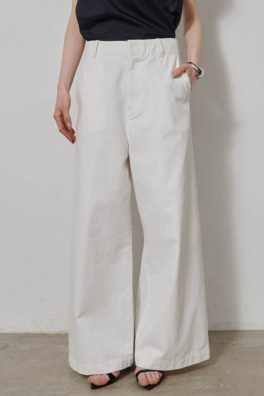 ウィム ガゼット/Whim Gazetteの【予約販売】ワンウォッシュチノパンツ(オフホワイト/WGZ1061402A0005)
