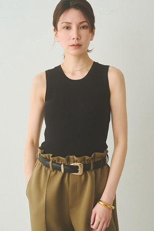 ウィム ガゼット/Whim Gazetteの【予約販売】【Drawing Numbers】リブニットタンク