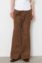 【予約販売】ゴートスエードパンツ ウィム ガゼット/Whim Gazette ブラウン