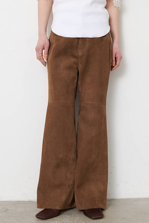 ウィム ガゼット/Whim Gazetteの【予約販売】ゴートスエードパンツ(110600/110601)