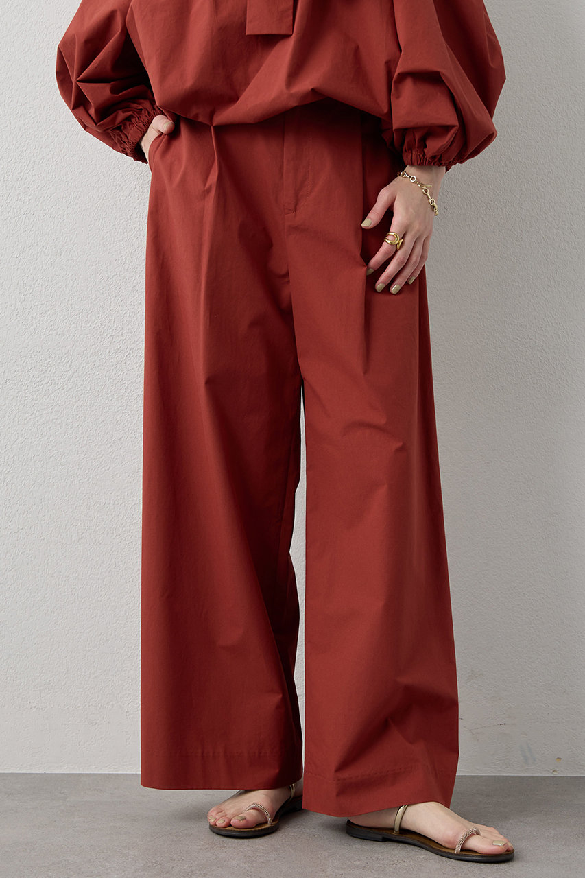 ウィム ガゼット/Whim Gazetteの【予約販売】コットンタイプライターパンツ(バーガンディー/WGZ1061502A0003)