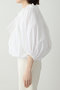 【予約販売】コットンタイプライターギャザーブラウス ウィム ガゼット/Whim Gazette
