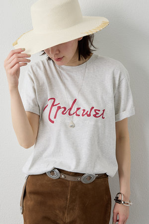 ウィム ガゼット/Whim Gazetteの【予約販売】クラックプリントTシャツ(110100/110102)